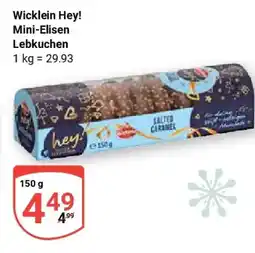 Globus Wicklein Hey! Mini-Elisen Lebkuchen Angebot