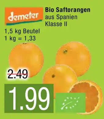 Marktkauf Bio Saftorangen 1,5 kg Angebot