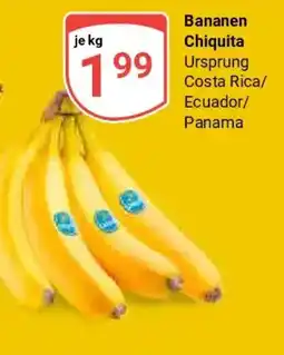 Globus Bananen Chiquita Angebot