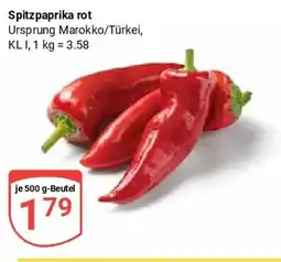 Globus Spitzpaprika rot Angebot