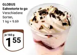 Globus GLOBUS Sahnetorte to go Angebot