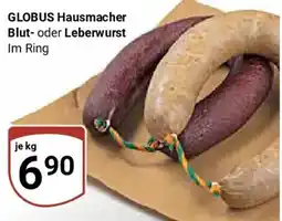 Globus GLOBUS Hausmacher Blut- oder Leberwurst Im Ring Angebot