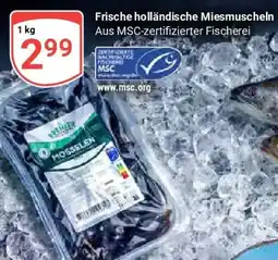 Globus Frische holländische Miesmuscheln Angebot