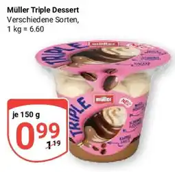 Globus Müller Triple Dessert Angebot