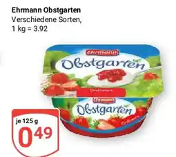 Globus Ehrmann Obstgarten Angebot