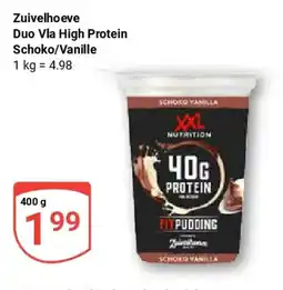Globus Zuivelhoeve Duo Vla High Protein Angebot