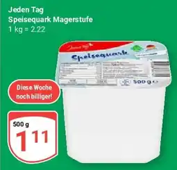 Globus Jeden Tag Speisequark Magerstufe Angebot