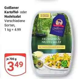 Globus Golßener Kartoffel- oder Nudelsalat Angebot