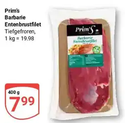 Globus Prim's Barbarie Entenbrustfilet Angebot