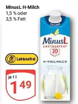 Globus MinusL H-Vollmilch Angebot