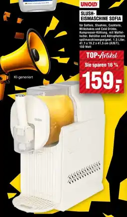 Handelshof Unold slush-eismaschine sofia Angebot