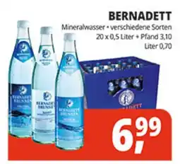 Hörl Getränke BERNADETT Mineralwasser Angebot