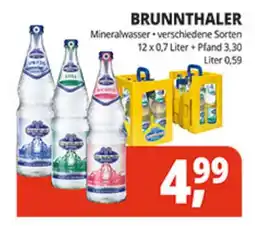 Hörl Getränke BRUNNTHALER Mineralwasser Angebot