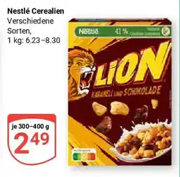 Globus Nestlé Cerealien Angebot