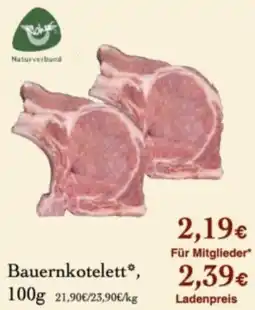 LPG Biomarkt Bauernkotelett* Angebot