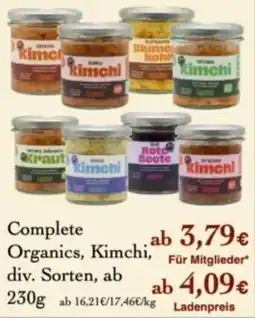 LPG Biomarkt Complete Organics, Kimchi Angebot