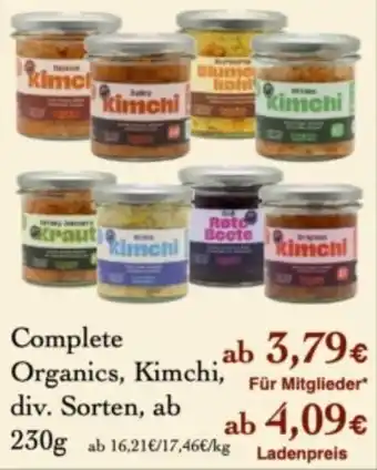 Complete Organics, Kimchi