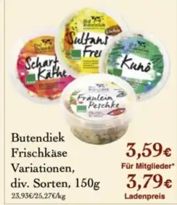 LPG Biomarkt Butendiek Frischkäse Angebot