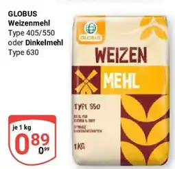 Globus GLOBUS Weizenmehl oder Dinkelmehl Angebot