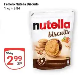 Globus Ferrero Nutella Biscuits Angebot