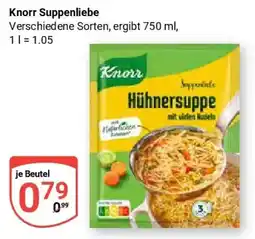 Globus Knorr Suppenliebe Hühnersuppe Angebot