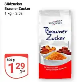 Globus Südzucker Brauner Zucker Angebot