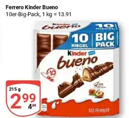Globus Ferrero Kinder Bueno Angebot