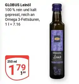 Globus GLOBUS Leinöl Angebot