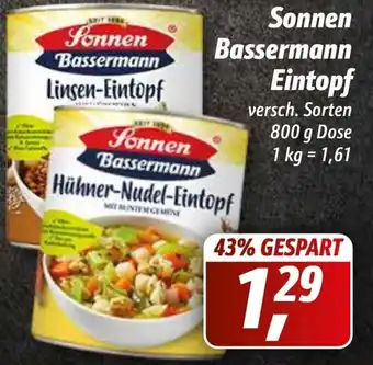 Simmel Sonnen Bassermann Eintopf 800g Dose Angebot