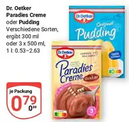 Globus Dr. Oetker Paradies Creme Angebot
