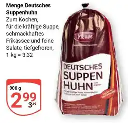 Globus Menge Deutsches Suppenhuhn Angebot