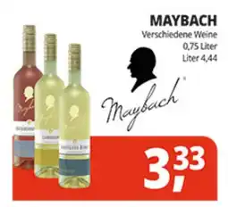 Hörl Getränke MAYBACH Verschiedene Weine Angebot