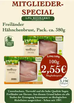 LPG Biomarkt Freiländer Hähnchenbrust Angebot