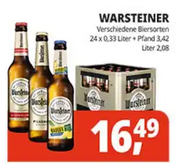 Hörl Getränke WARSTEINER Verschiedene Biersonarten Angebot