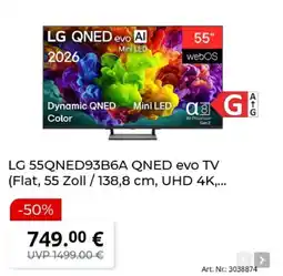 MediaMarkt LG 55QNED93B6A QNED evo TV Angebot