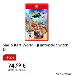 MediaMarkt Mario Kart World - [Nintendo Switch 2] Angebot