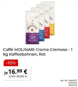 MediaMarkt Caffé MOLINARI Crema Cremoso Angebot