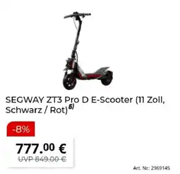 MediaMarkt SEGWAY ZT3 Pro D E-Scooter Angebot