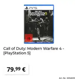 MediaMarkt Call of Duty: Modern Warfare 4 Angebot