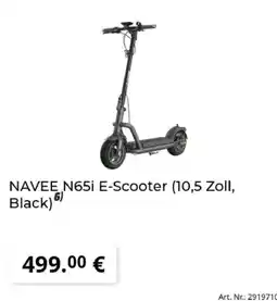 MediaMarkt NAVEE N65i E-Scooter Angebot