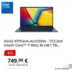 MediaMarkt ASUS X1704VA-AU1235W Angebot