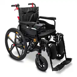 Netto Marken-Discount Rolektro, ERS-6 Li, Elektrorollstuhl 6 km/h, Schwarz, 24V-20Ah Lithium Akku, 2x250 Watt Angebot