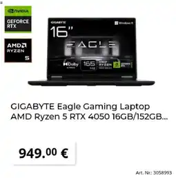 MediaMarkt GIGABYTE Eagle Gaming Laptop Angebot