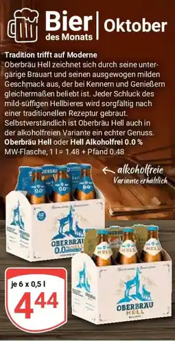 Globus Oberbräu Hell Angebot