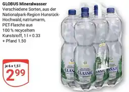 Globus GLOBUS Mineralwasser Classic Angebot