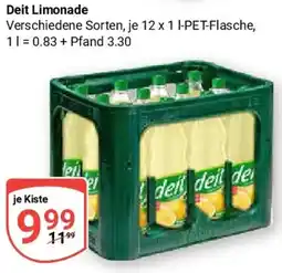 Globus Deit Limonade Angebot