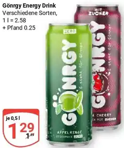 Globus Gönrgy Energy Drink Angebot
