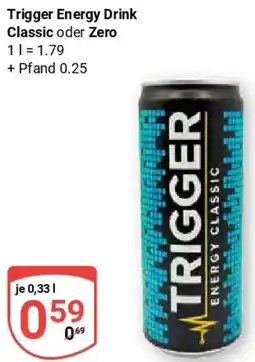 Globus Trigger Energy Drink Classic oder Zero Angebot