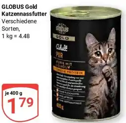 Globus GLOBUS Gold Katzen Nassfutter Angebot