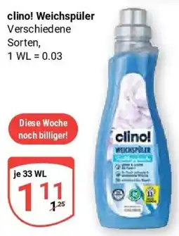 Globus clino! Weichspüler Angebot